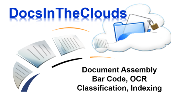 Docs In The Clouds provides a simple, yet effective and affordable cloud hosted document process automation including scanning and capture.
